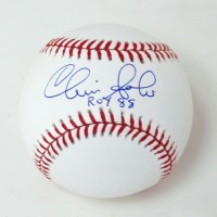 Chris Sabo Signed Baseball w/ ROY inscription - Product Image