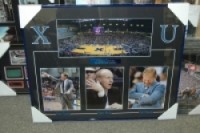 Xavier University Color Panoramic and Coaches collage