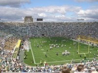 Notre Dame Stadium and other signed items  - Product Image