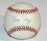 Tony Perez Autographed Baseball