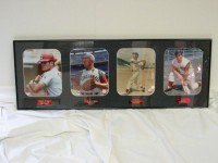 Cincinnati Reds Legends Framed Set 14 x 39 - Product Image