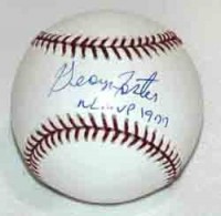 George Foster Autographed Baseball