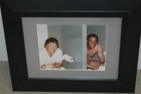 PETE ROSE & TONY PEREZ POTTY PHOTO