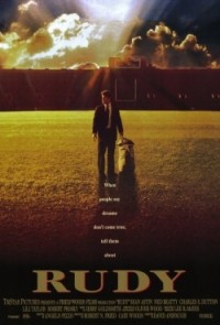 RUDY MOVIE POSTER FRAMED