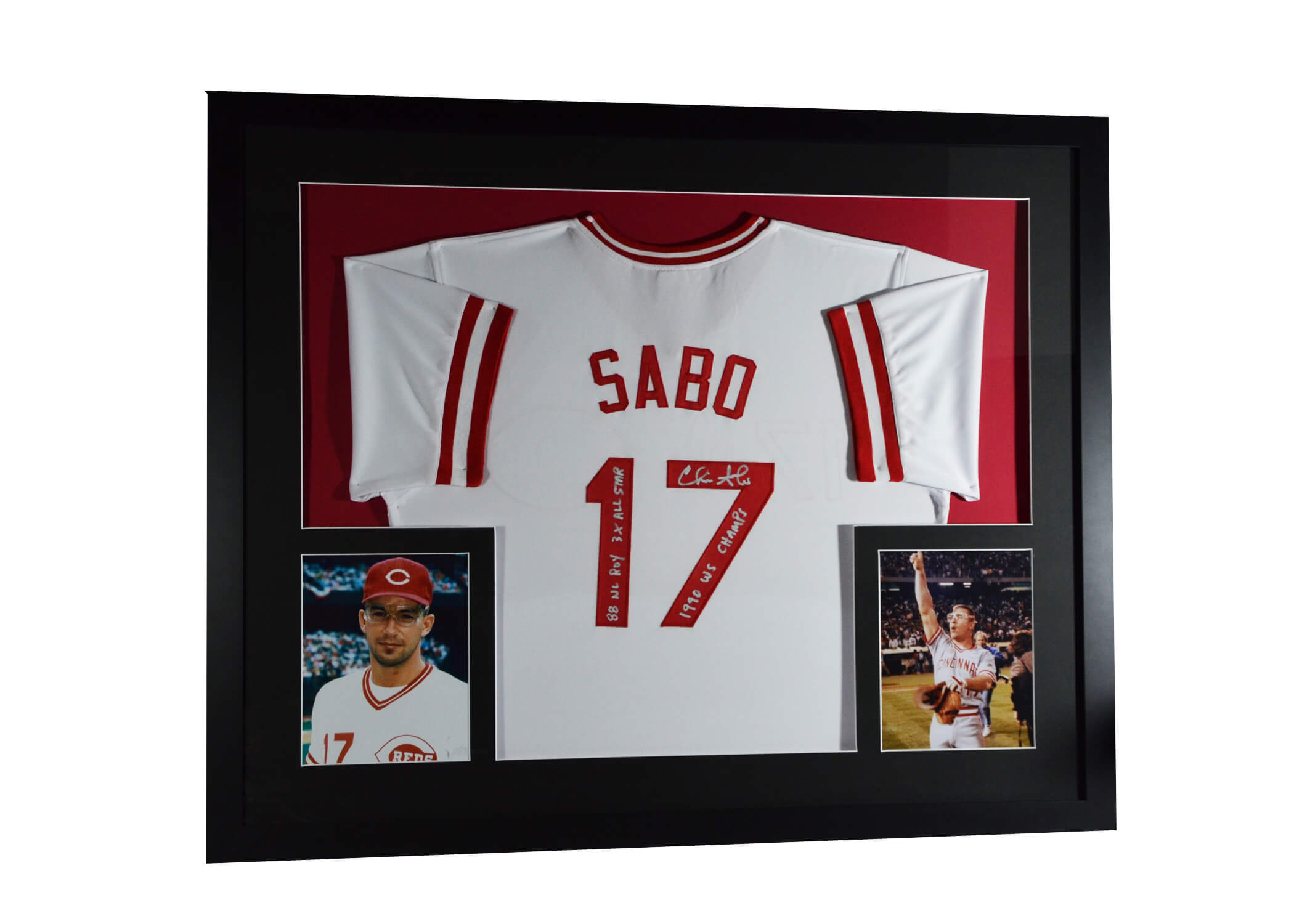 Chris Sabo Signed Jersey- Framed